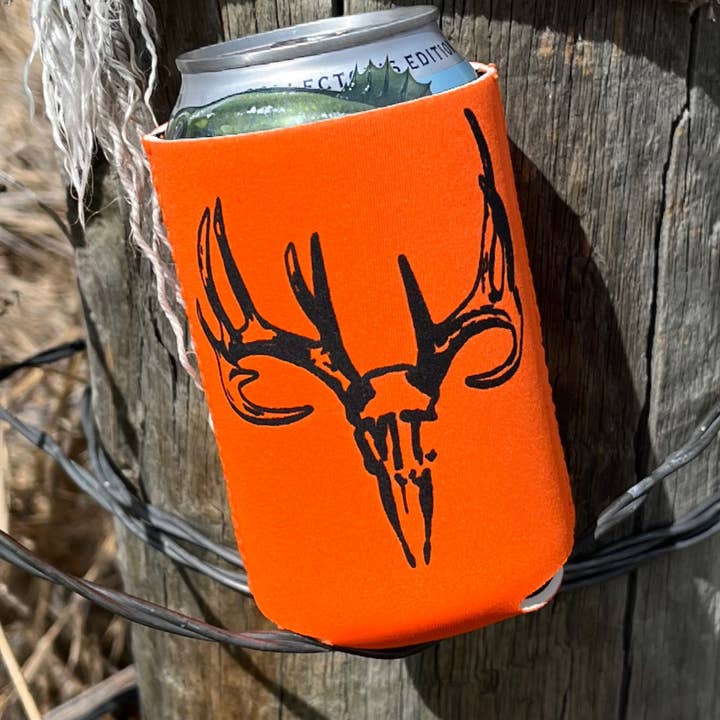 MONTANA WHITETAIL BUCK KOOZIE for wholesale by Back Road Designs