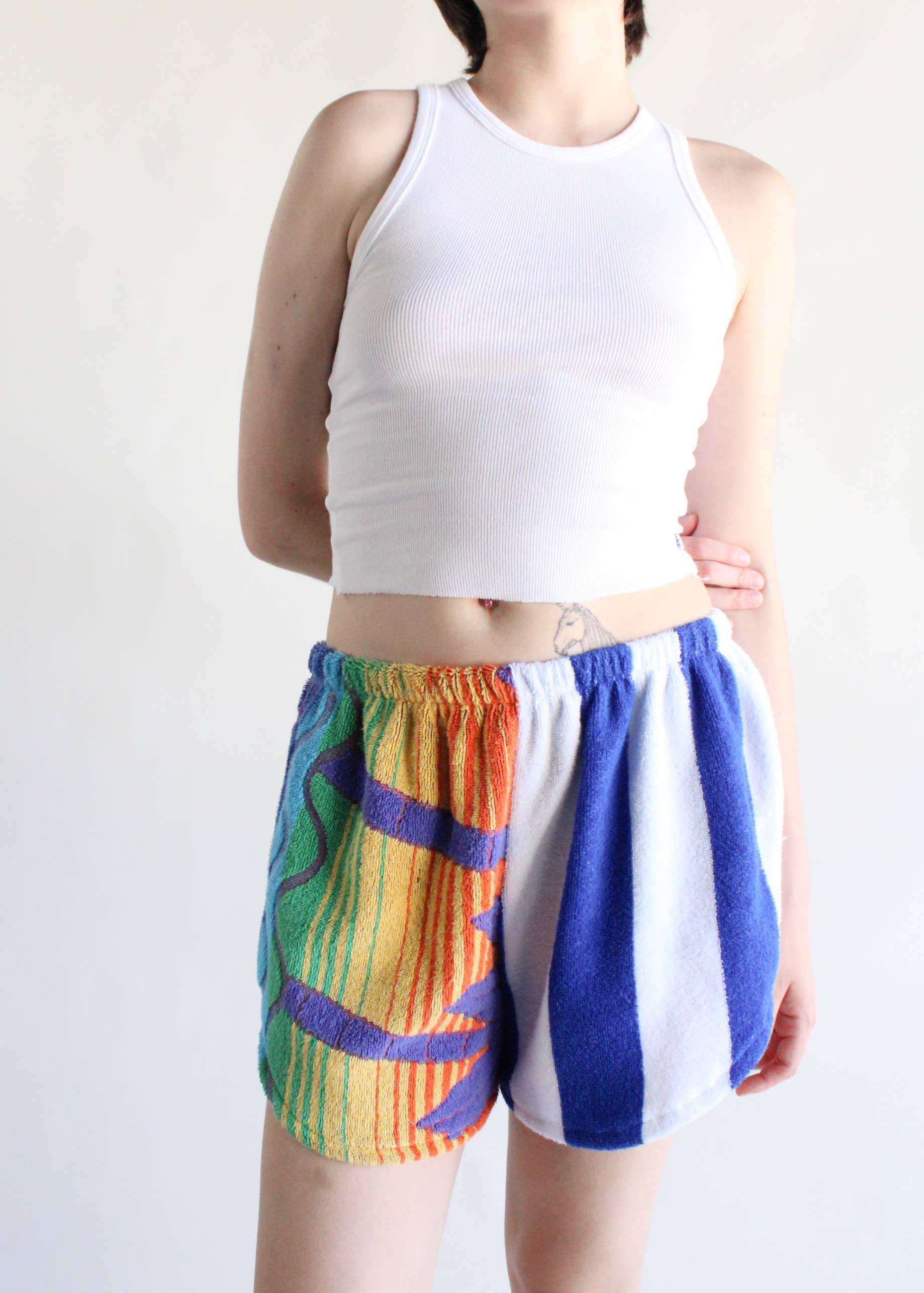American Recycled Clothing - Wholesale Shorts - Women's - Dolphin Terry Short Bundle4