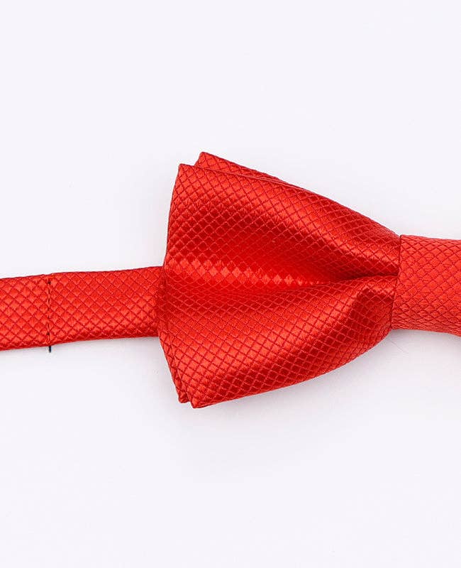 Unipap's - Wholesale Bow Tie - Kids - Red Bow Tie No. 2 Child in Polyester "Martin"2