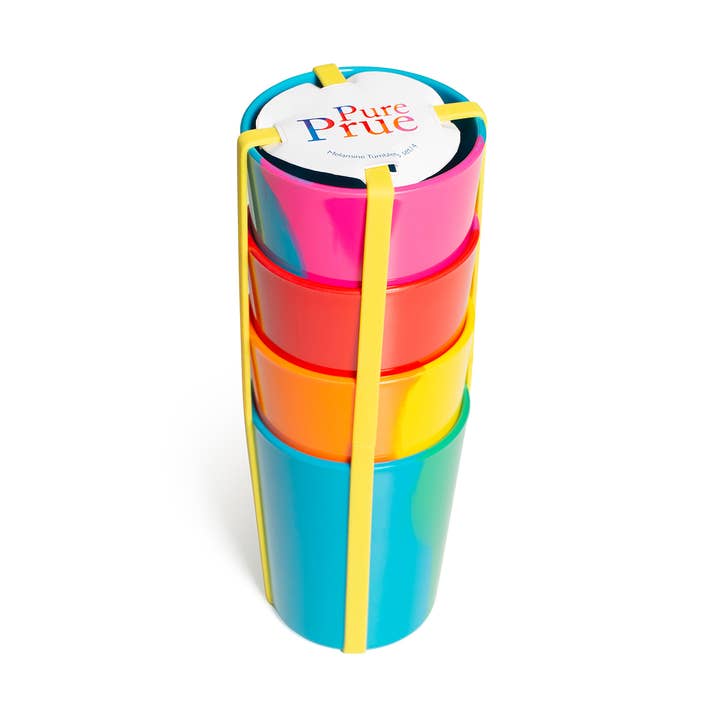 PRUE LEITH MELAMINE TUMBLERS SET/4 for wholesale by BlissHome