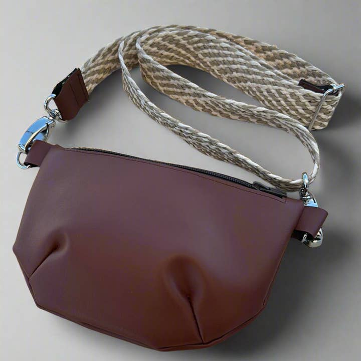 New Culture Vegan Boutique - Wholesale Crossbody Bag - Unisex - Cactus Leather Cross Body Bag4