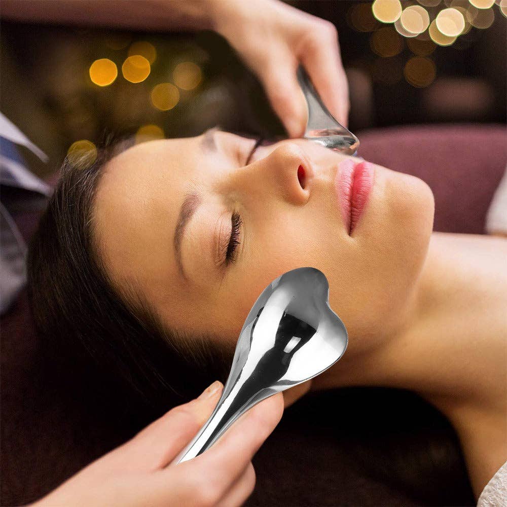 Cryo Sticks Gua Sha Stainless Steel for Facial Massage(10 Pa for wholesale by VIGOR