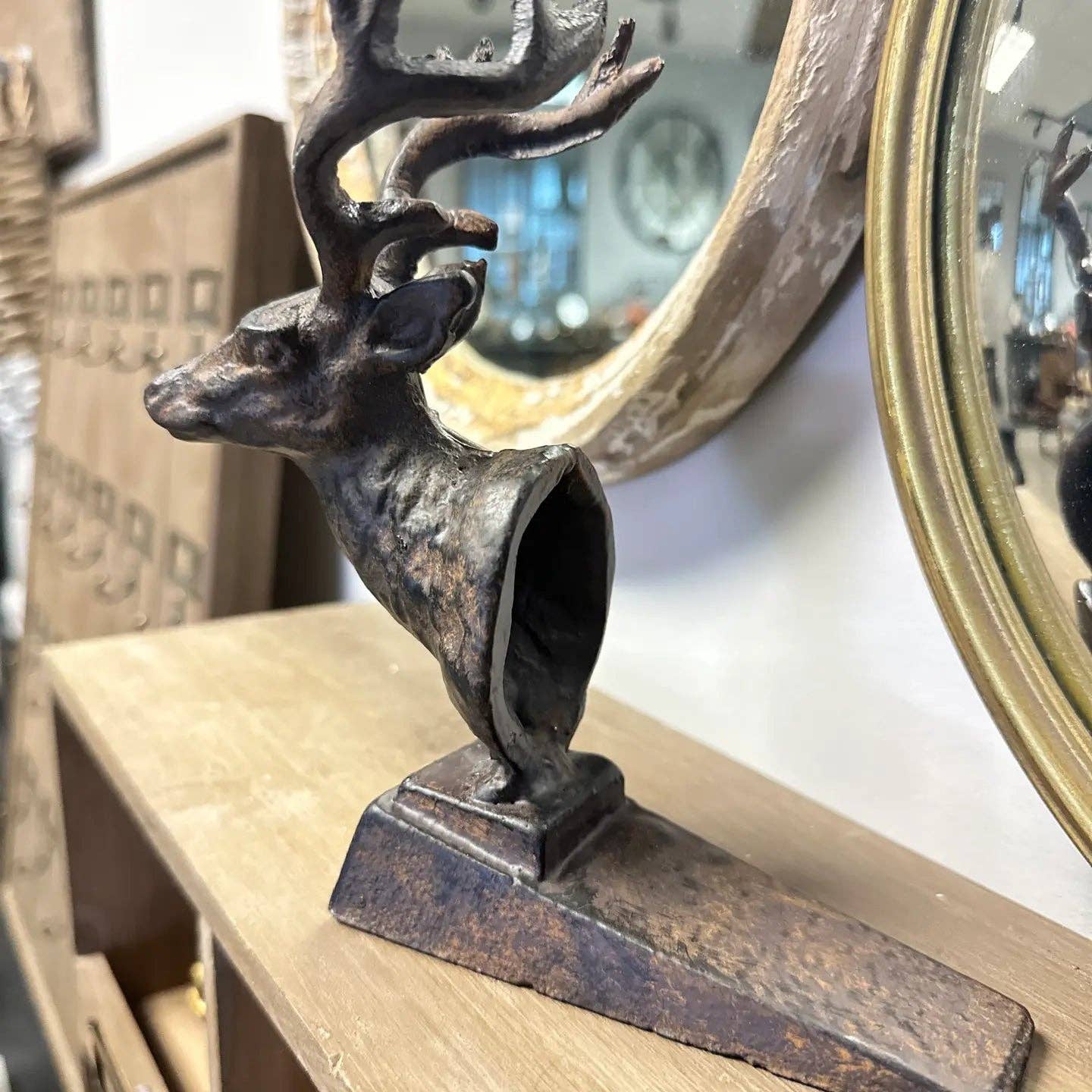 Vagabond Vintage - Wholesale Door Stop - Buck Head Door Stop2