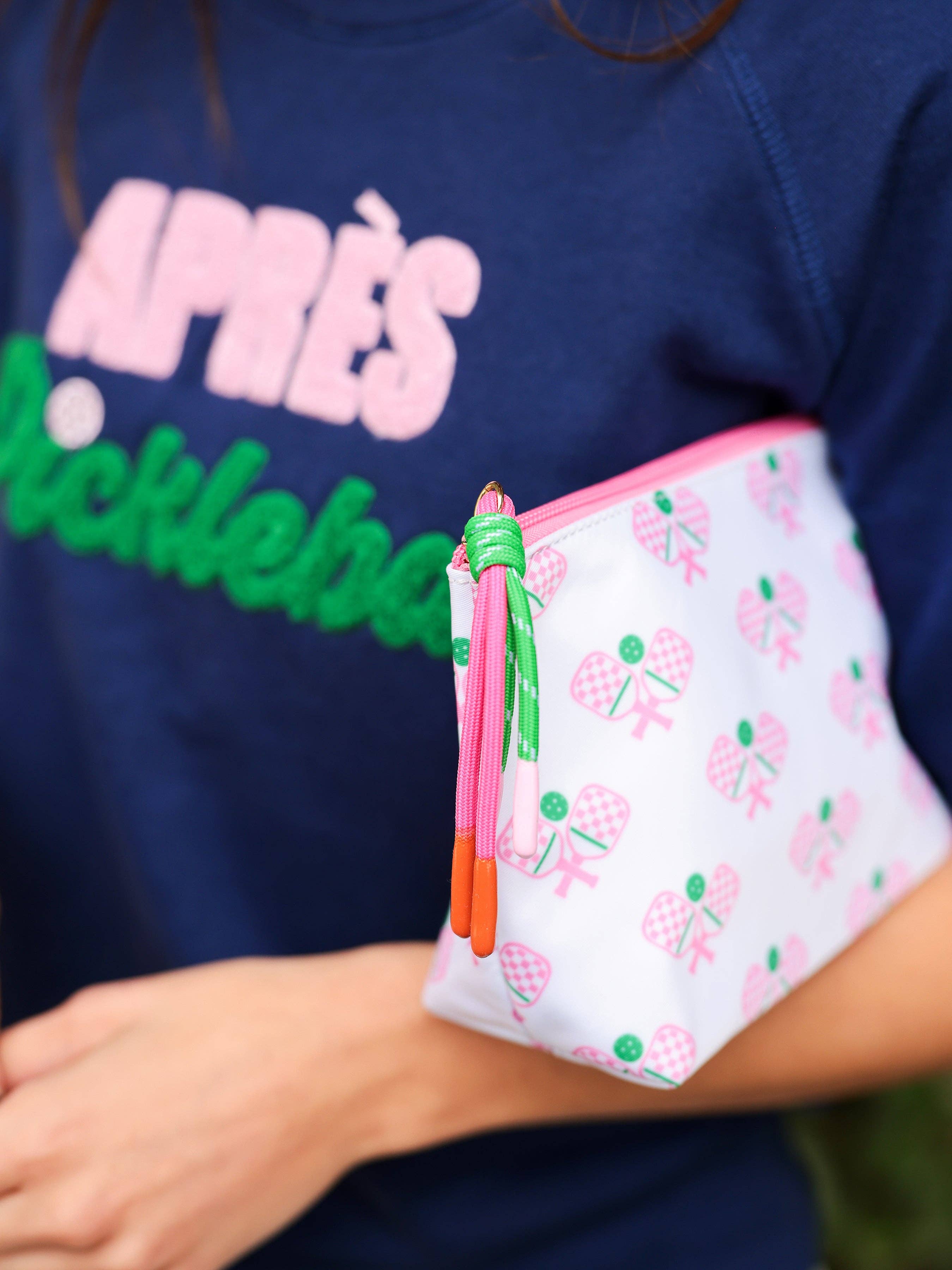 Shiraleah - Wholesale Pouch - Women's - PADDLES MEDIUM ZIP POUCH, MULTI3