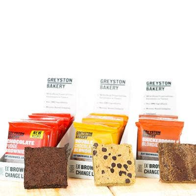 Greyston Bakery, Inc. - Wholesale Brownie - Traditional Party Pack! | 3 Traditional Flavors | 24 PCS1