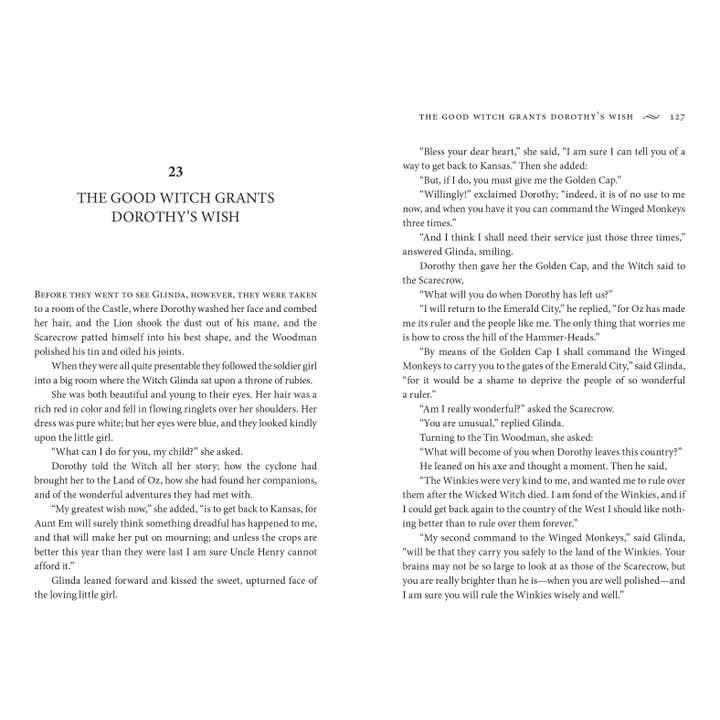 Hachette Book Group - Wholesale Classics - The Wonderful Wizard of Oz by L. Frank Baum6