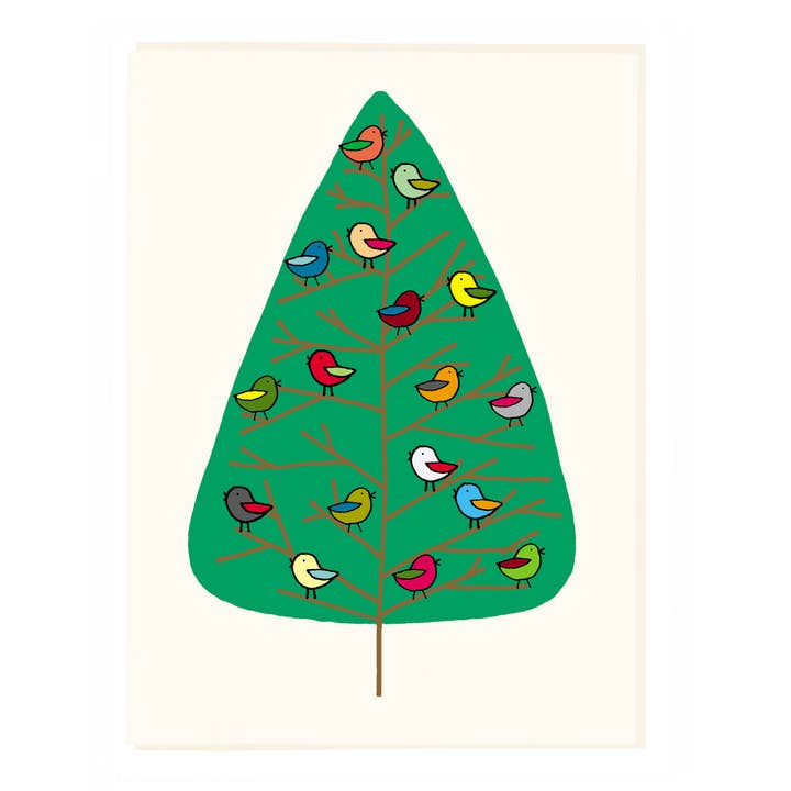 Bird Tree for wholesale by mollyOcards