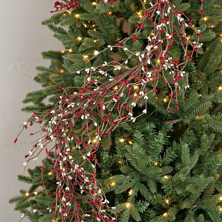 Holiday Depot Inc. - Wholesale Bunting/Garland - ISB13000BC- 4.5ft Pips Garland-Burgundy Cream5