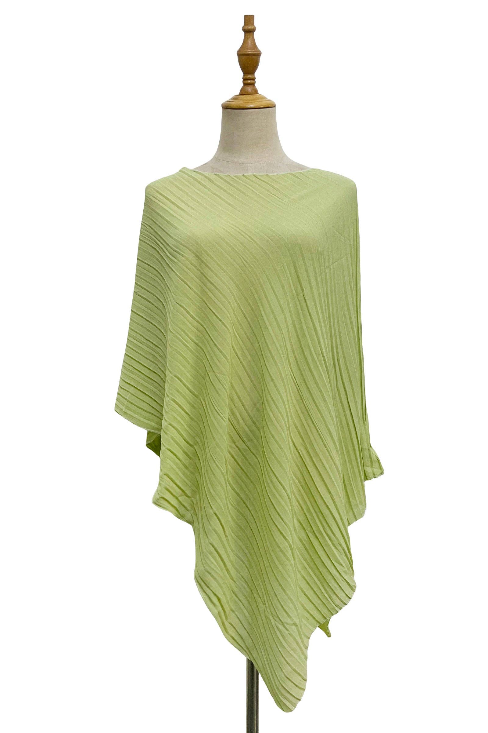 Fashion Scarf World – wholesale Swim cover-up – Women’s – Plain Pleated Chiffon Cover Up20