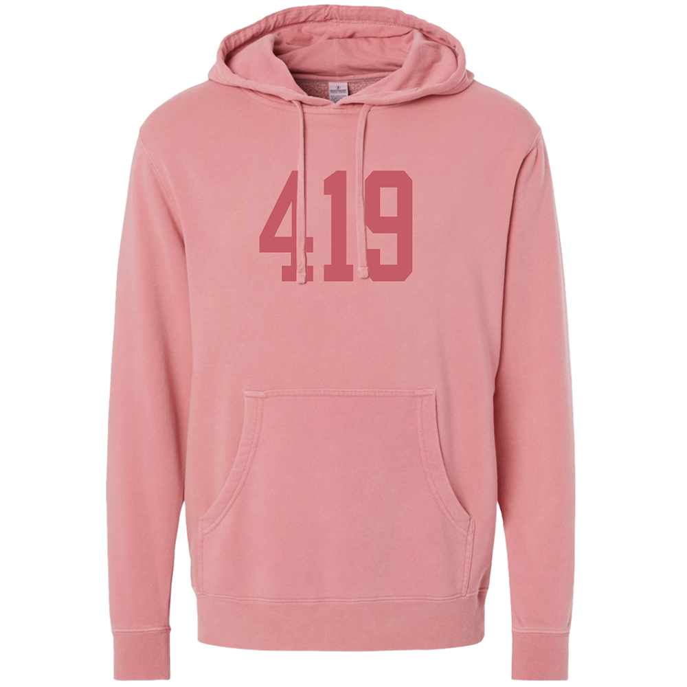 Jupmode - Wholesale Hoodie - Unisex - Custom Area Code Puff Print Tone on Tone Hoodie10