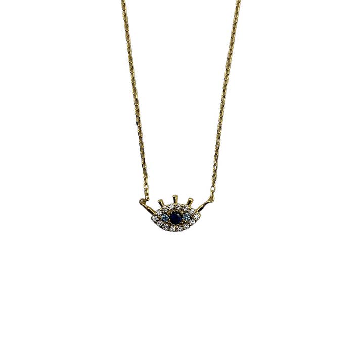 Sixton London - Wholesale Pendant/Charm Necklace - Sparkle Eye necklace