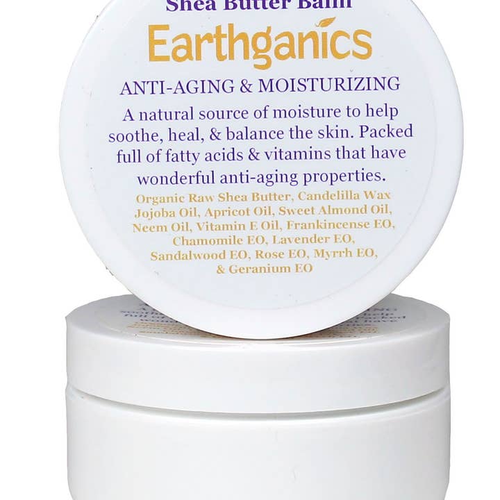 Natural Shea Butter Balm for wholesale by Earthganics