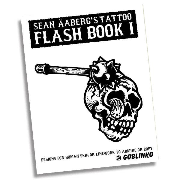 Sean Äaberg's Tattoo Flash Book I for wholesale by GOBLINKO