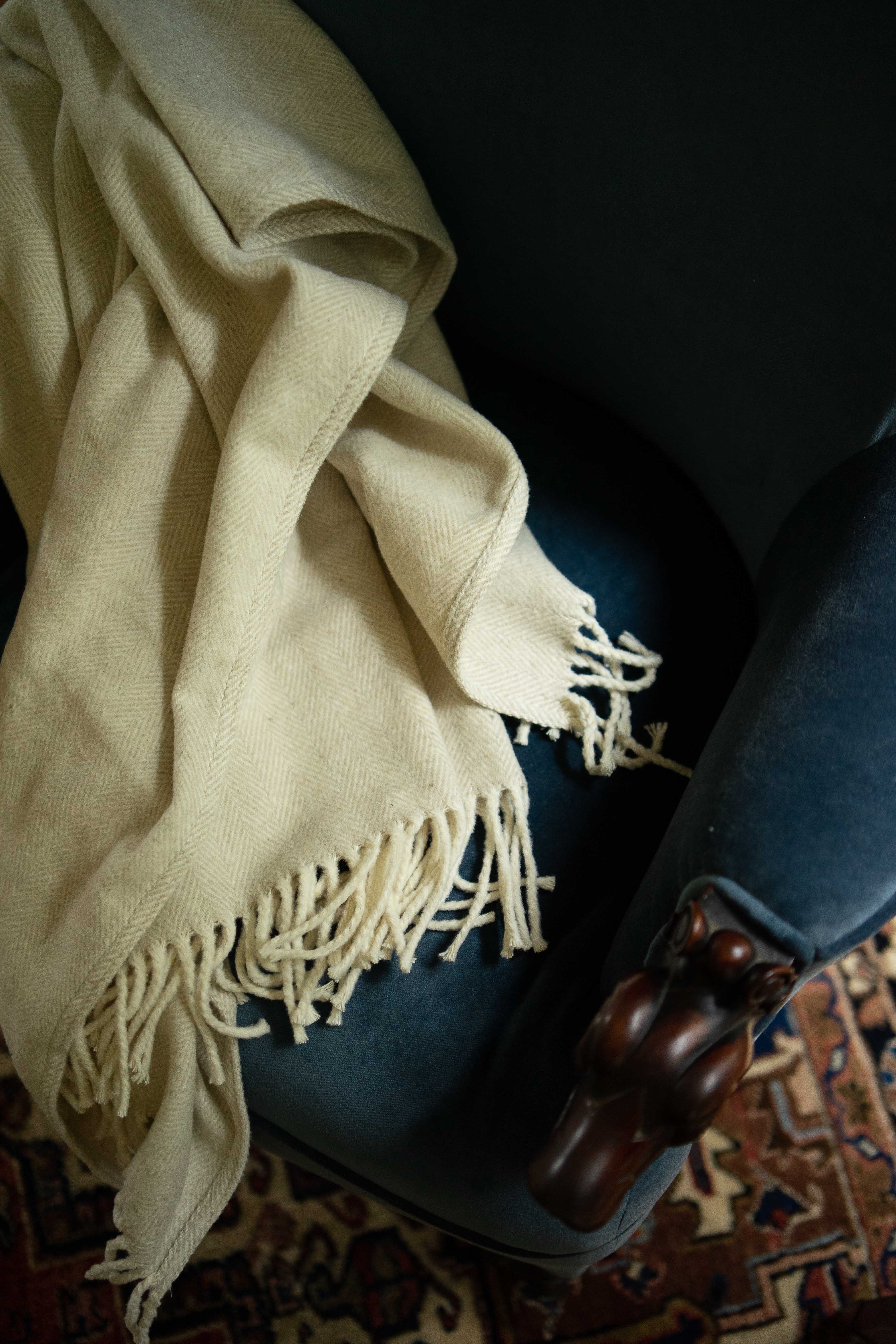 Evangeline Linens - Wholesale Throw Blanket - NEW! Cotton Herringbone Throws14