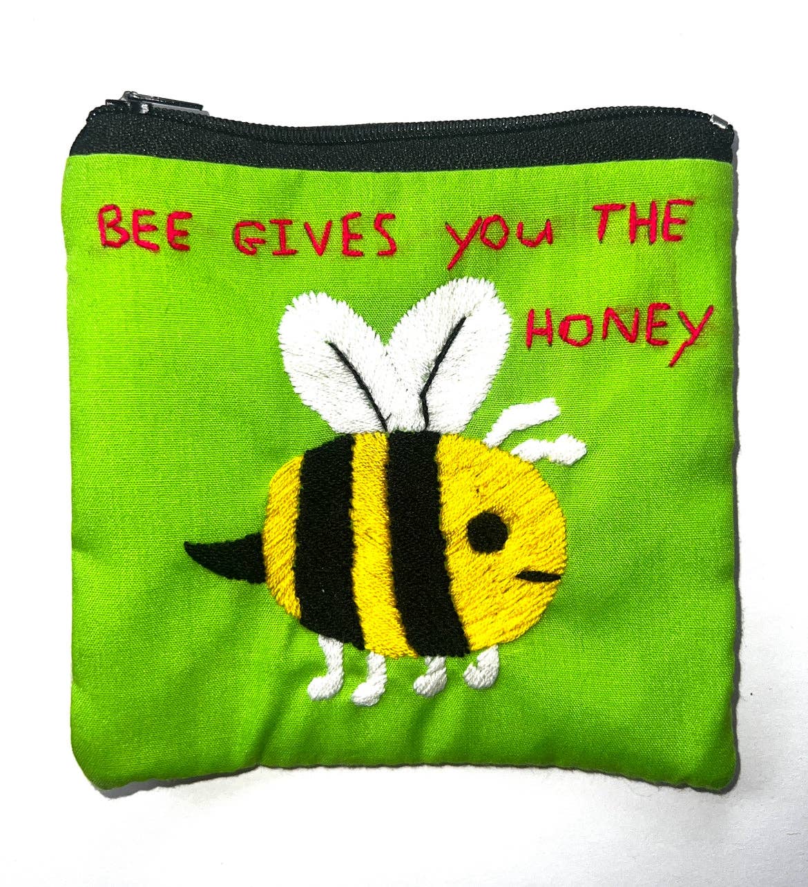 Wooven - Wholesale Pouch - Women's - "Chalee" Small Hand Embroidered Pouches by Hmong Youth in Laos0