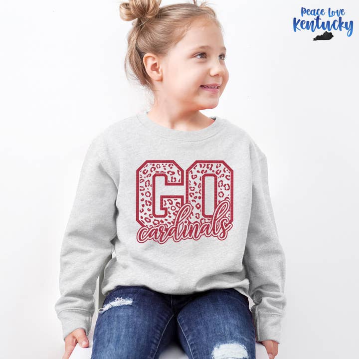 YOUTH, Go Cardinals | Zeefdruk Transfer | - ENKELE KLEUR (LAGE HITTE) voor wholesale door PLK Transfers
