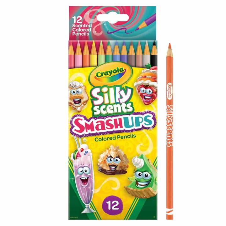 Really Big Coloring Books | ColoringBook.com - Wholesale Colored Pencil - Crayola 12 Count Silly Scents Mashups Colored Pencils