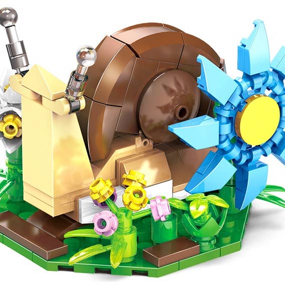 Z-D3.2 JKC7649 Set di mattoncini Lumaca 134 pezzi per la vendita all'ingrosso da parte di Menga Trading