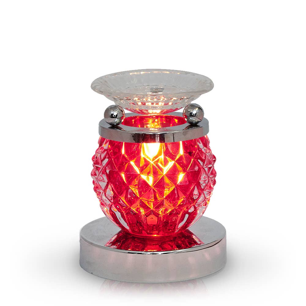 Mar Company Group - Wholesale Oil Warmer - OIL BURNER TOUCH GLASS GEO0