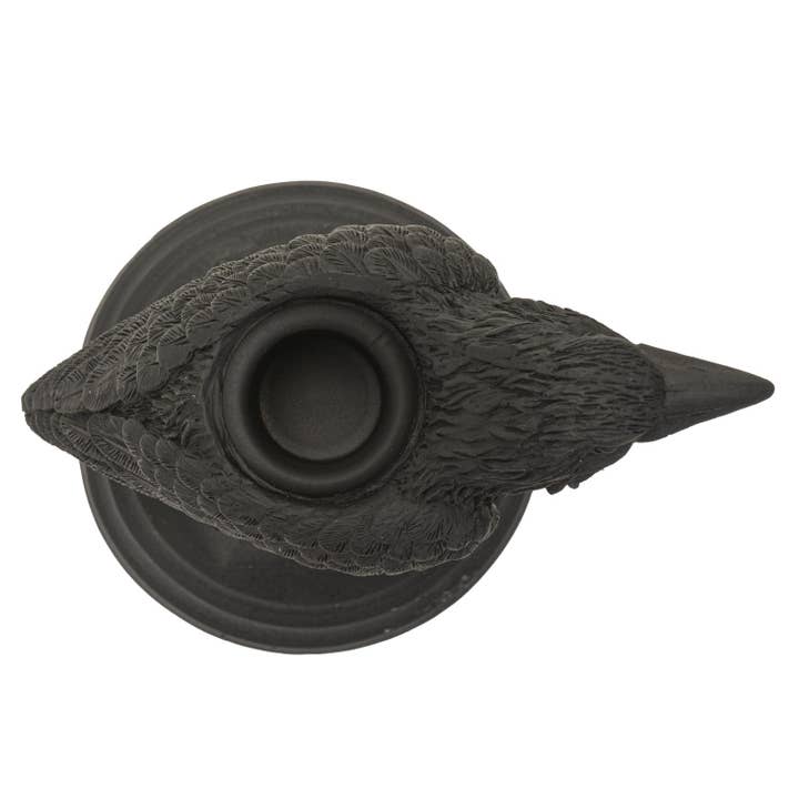 Pacific Trading - Wholesale Candle Holder - 15045 Poe's Raven Haunted Mansion Candle Holder