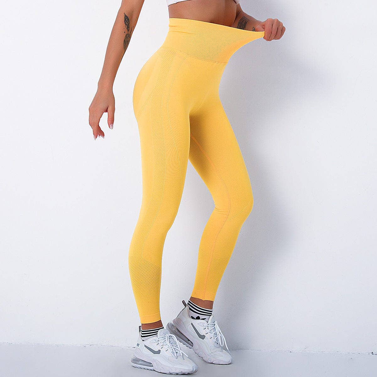 Active by Anna-Kaci - Wholesale Athletic/Lounge Leggings - Women's - Butt Sculpting High Rise Leggings44