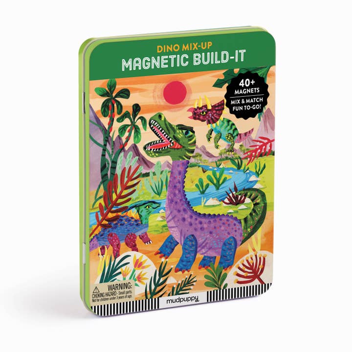 Chronicle Books - Wholesale Toy Set - Kids - Dino Mix-Up Magnetic Build-It