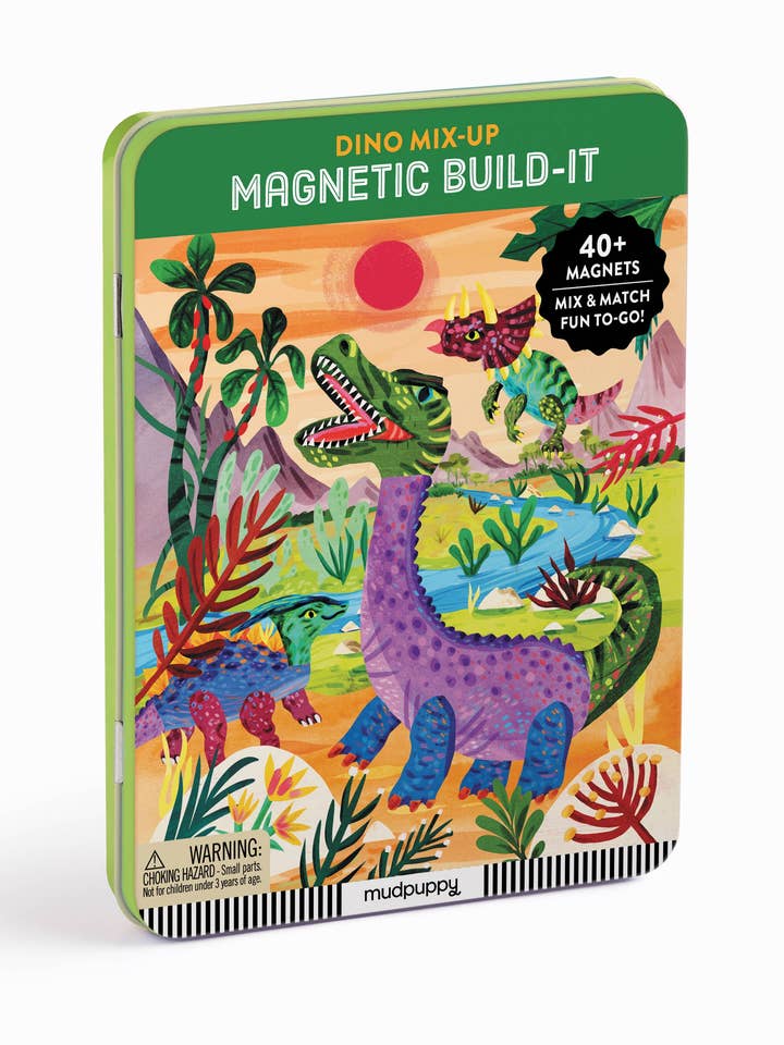 Dino Mix-Up Magnetic Build-It for wholesale by Chronicle Books