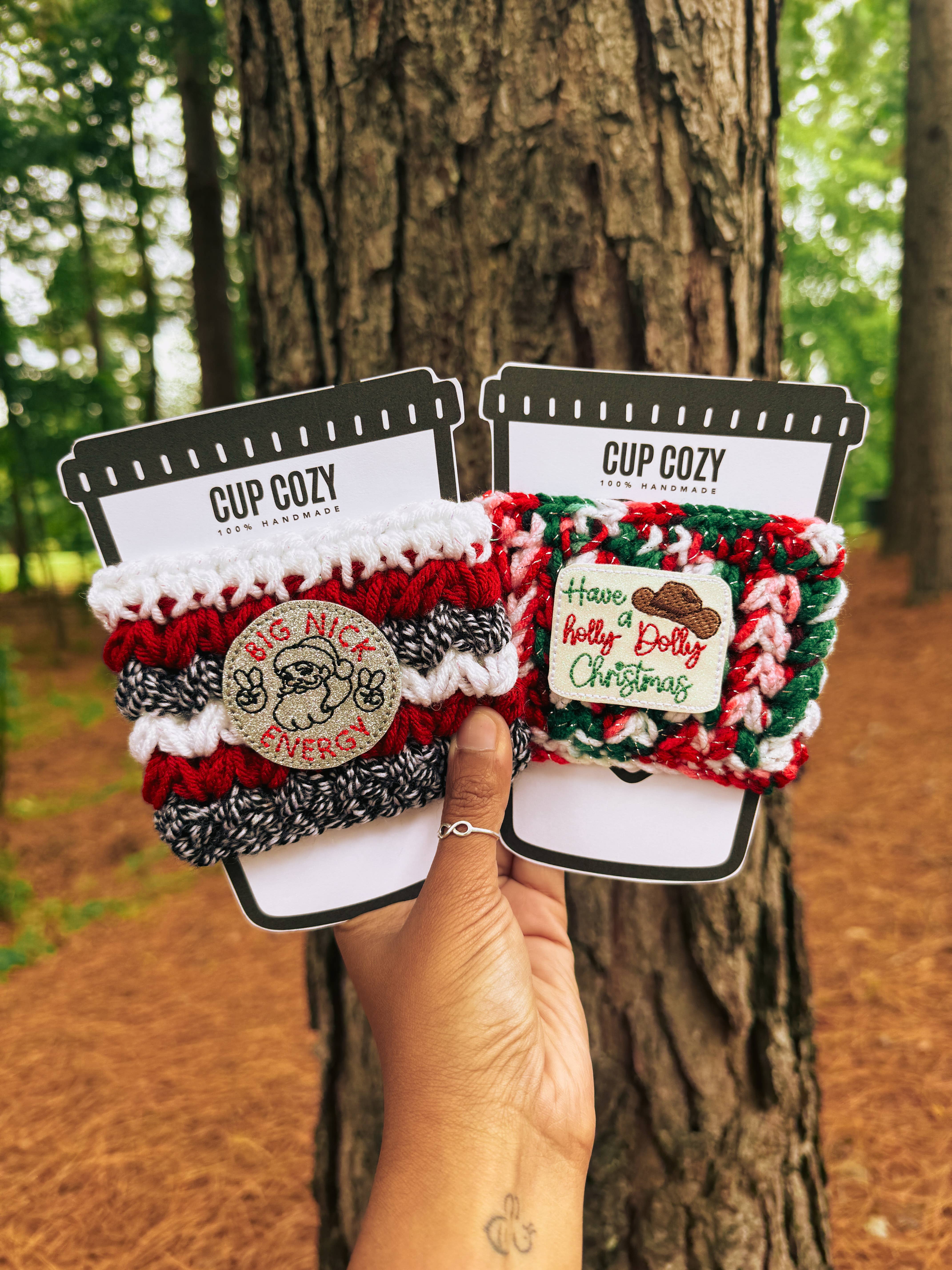 WanderlustBee – wholesale Drinkkramare – Stor Nick Energi Julmuggvärmare / Julkaffemuggvärmare4