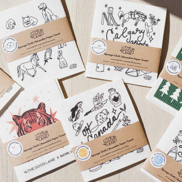 The Good Lane - Vendita all'ingrosso Strofinaccio da cucina - Panni che forniscono pasti (Canada) - Panno spugna svedese1