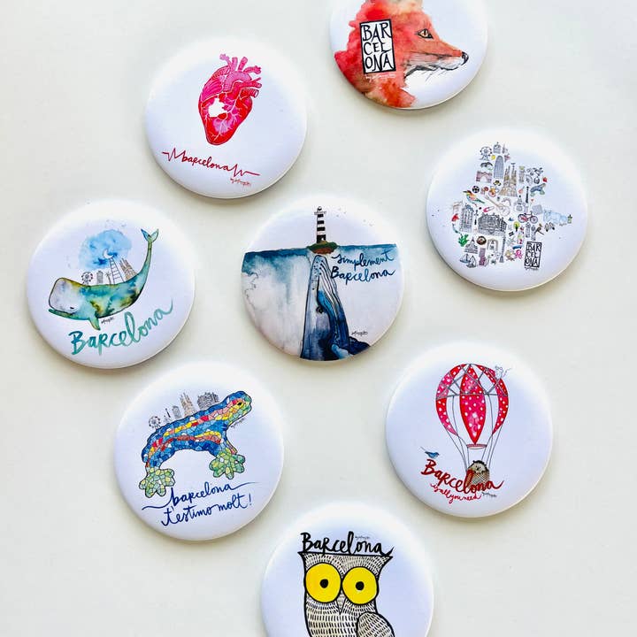 Barcelona Ímanes grandes por atacado de Sol Courreges Boné Gifts