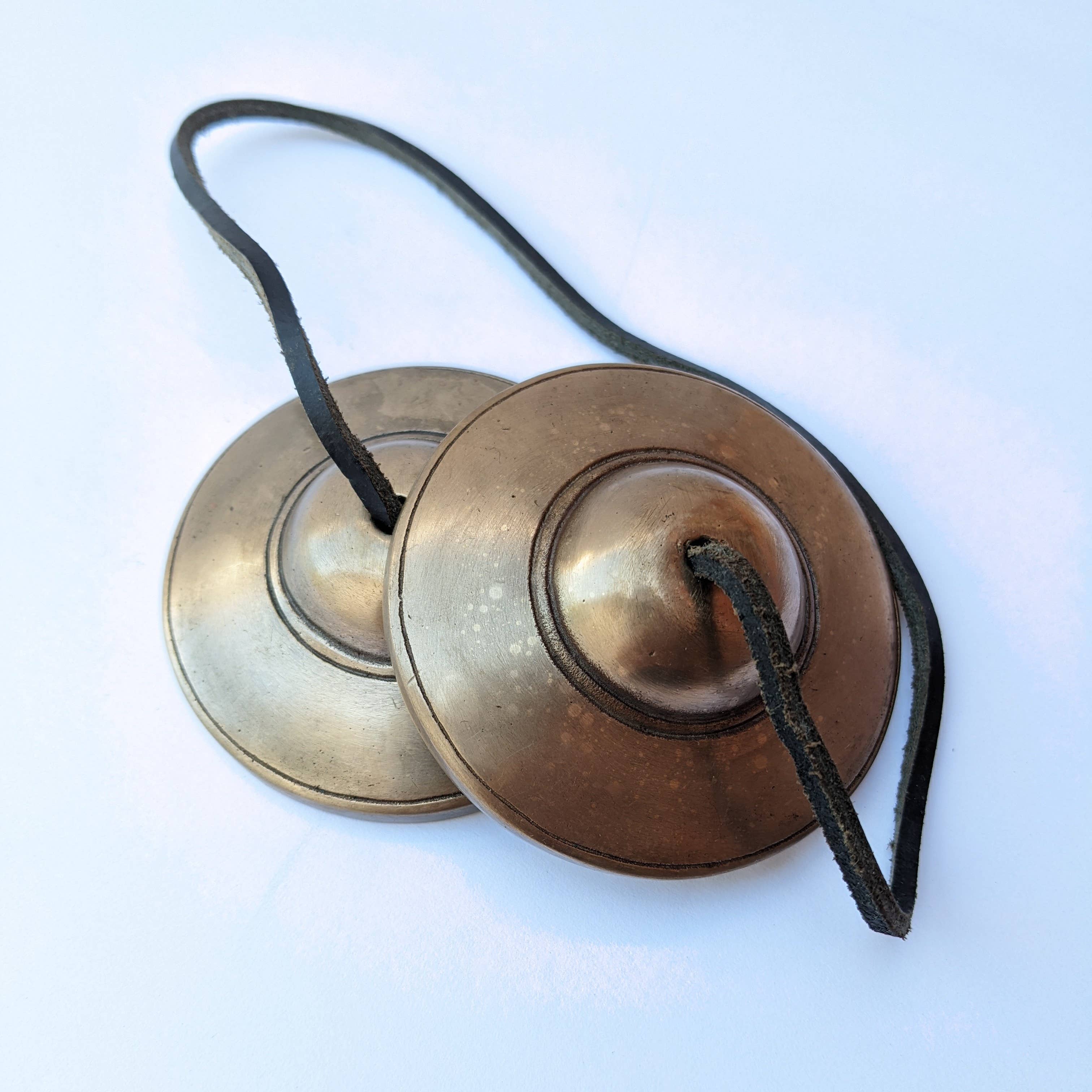 Tenzing Collections - Wholesale Meditation Supplies - 3"inches non DECORATED TINGSHA only for quality sound result12
