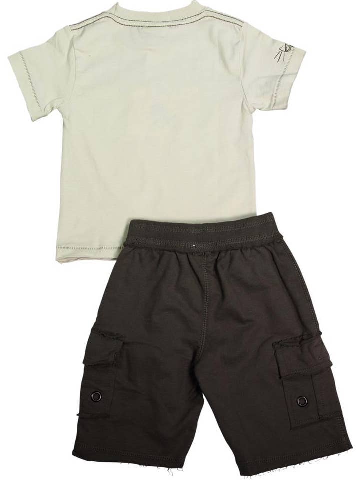 Eastern Off Price - Wholesale Top & Short Set - Kids - Mish Mish Baby Boy Infant Cotton Knit Short Sleeve Short Set7