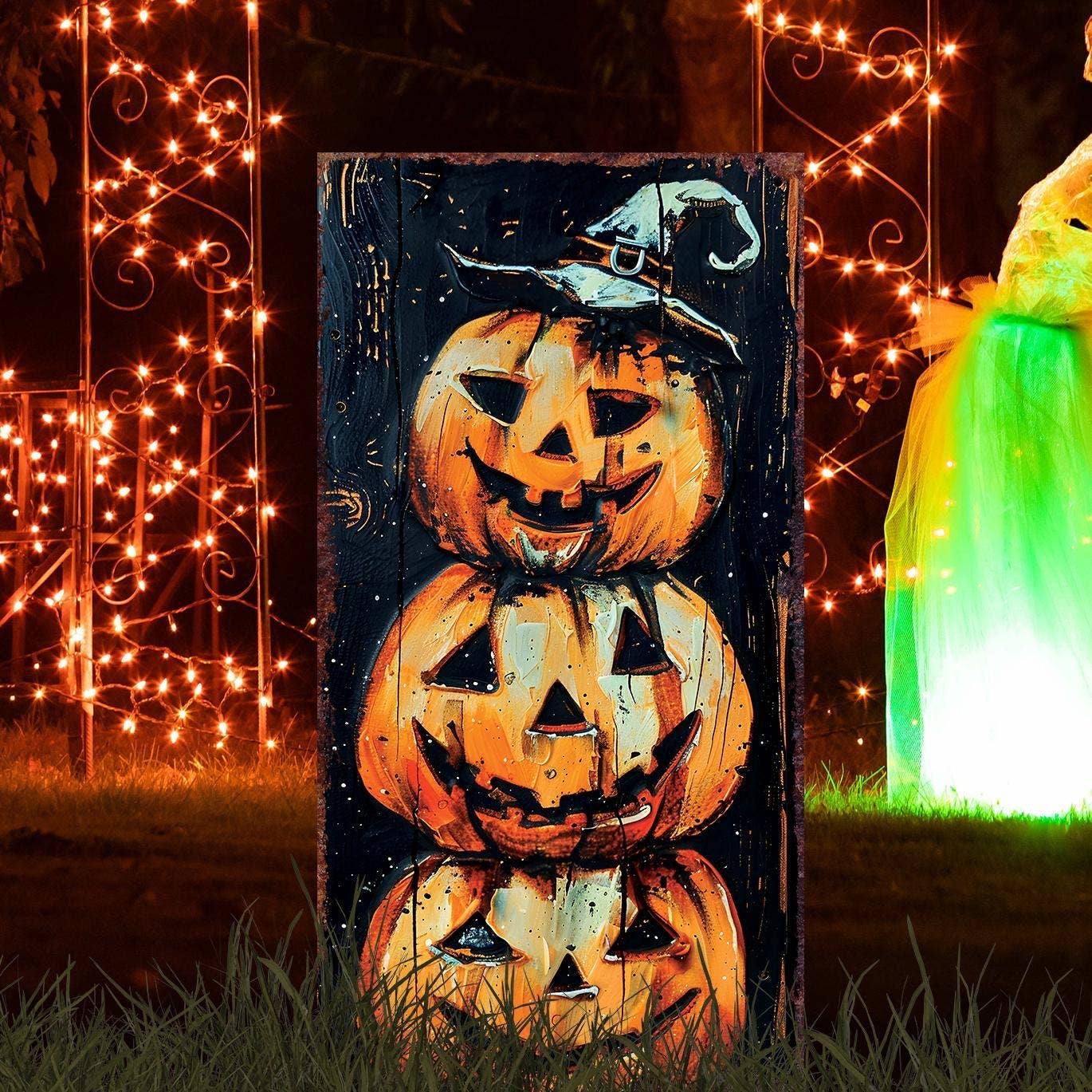 out        ❁Natural  Halloween❁花かごハロウィン♪ out ❁Natural Halloween❁花かごハロウィン♪ Vintage Retro