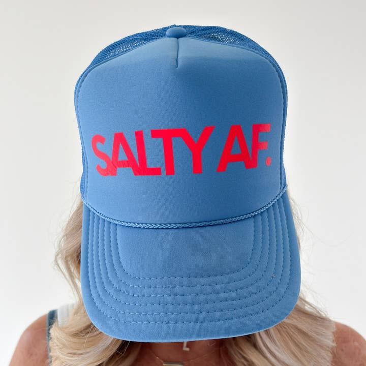 Gorra de camionero Salty AF High Profile para venta al por mayor de The Après Allstars