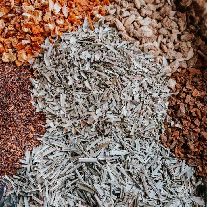 Autumn Equinox Loose Leaf Tea for wholesale by Blu Radical Apothecary