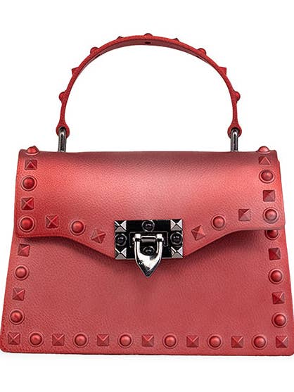 Kvinnors axelremsväska med nitar för wholesale av sassy kids palace