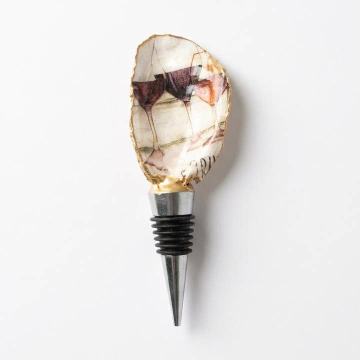 Délice d'Amateur de Vin Bouchon d'Huître|XS–XL (5–11,5 cm) pour la vente par Shell Yeah By Jaks LLC