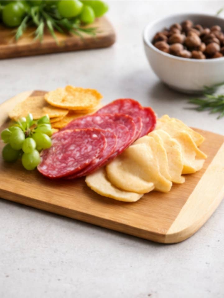 Mini Bamboo Cutting boards 6"x8" for wholesale by Tickled Teal