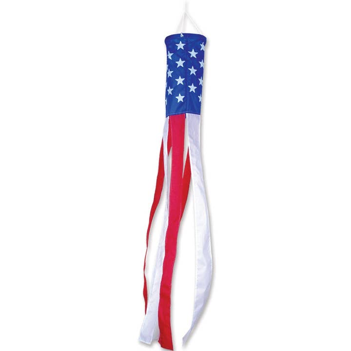 Stars and Stripes Windsock - 40 in. for wholesale by Premier Kites & Designs