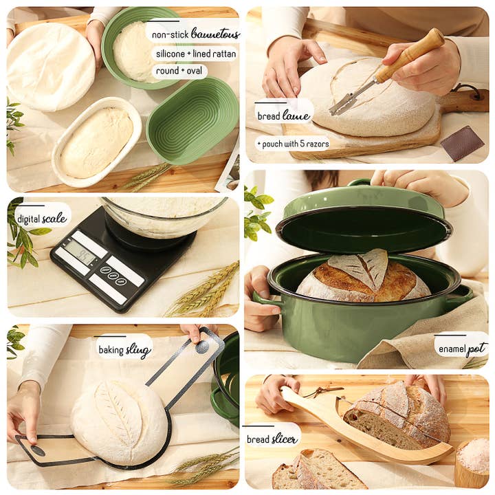 CraftZee - Wholesale DIY Food Kit - Sourdough Baking Kit - Sourdough Bread Baking Supplies 3