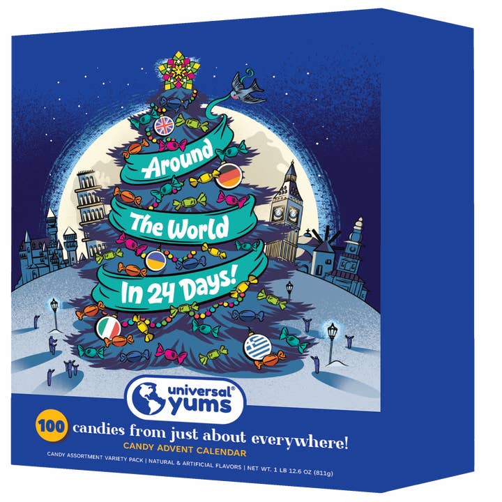 Universal Yums - Wholesale Advent Calendar - Advent Calendar | Candy From Around The World | CHRISTMAS