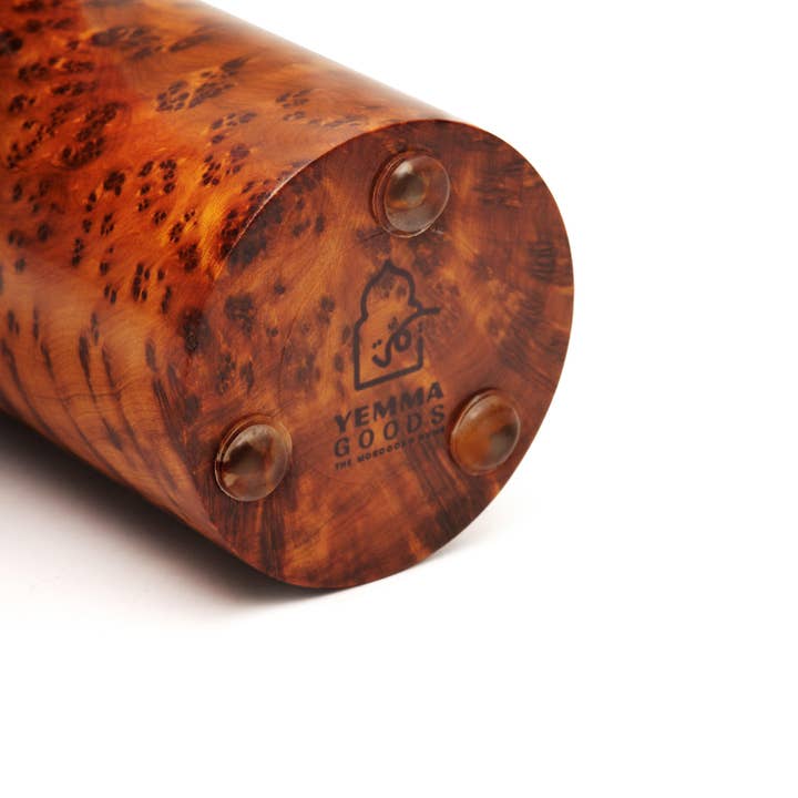Yemma Goods - Wholesale Pen & pencil holder - Thuya Wood Burl Wooden Pen Holder For Office2