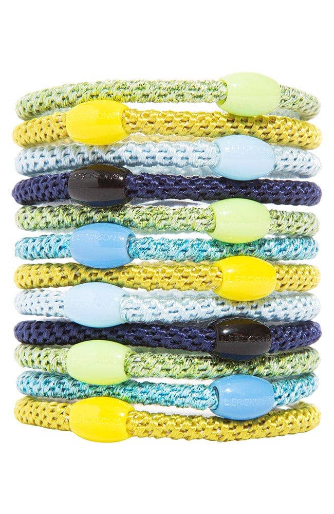 France Luxe/L. Erickson - Vente Élastique à cheveux - Poney Narrow Grab & Go - Paquet de 1212