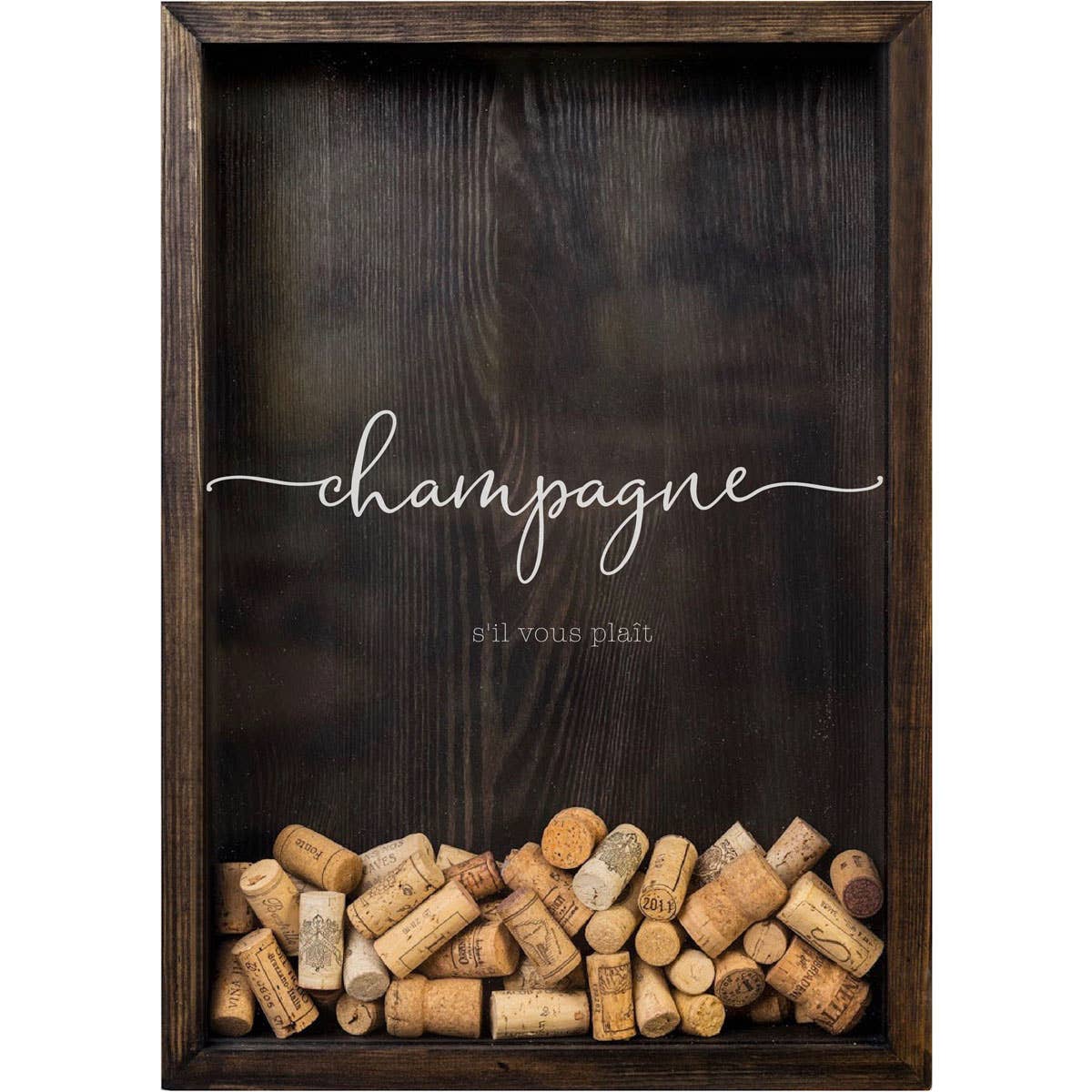 The Corkbox Company - Wholesale Decorative Box - Champagne Decor, Wooden Wine Cork Box "Champagne"5