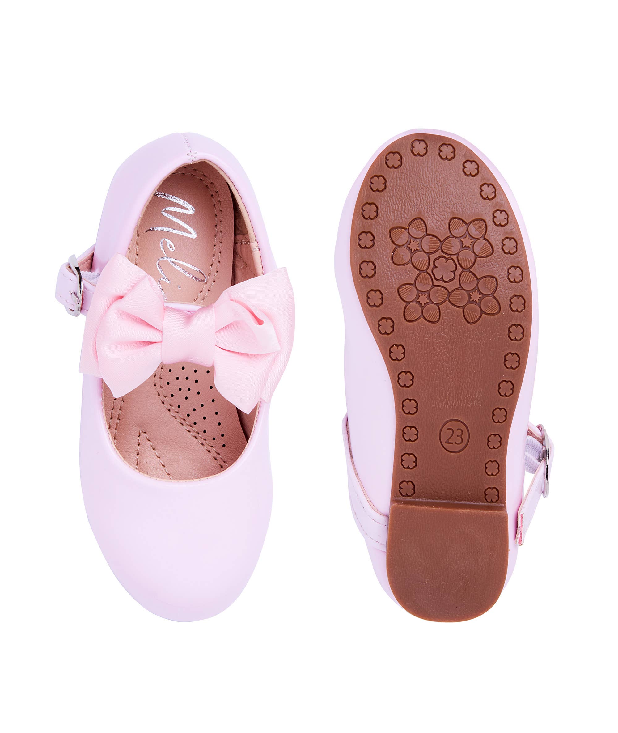 Sevva Ltd. – Engroshandel Flade sko - Børn – Madeline Mary Jane børnesko med sløjfe, størrelse 23-285