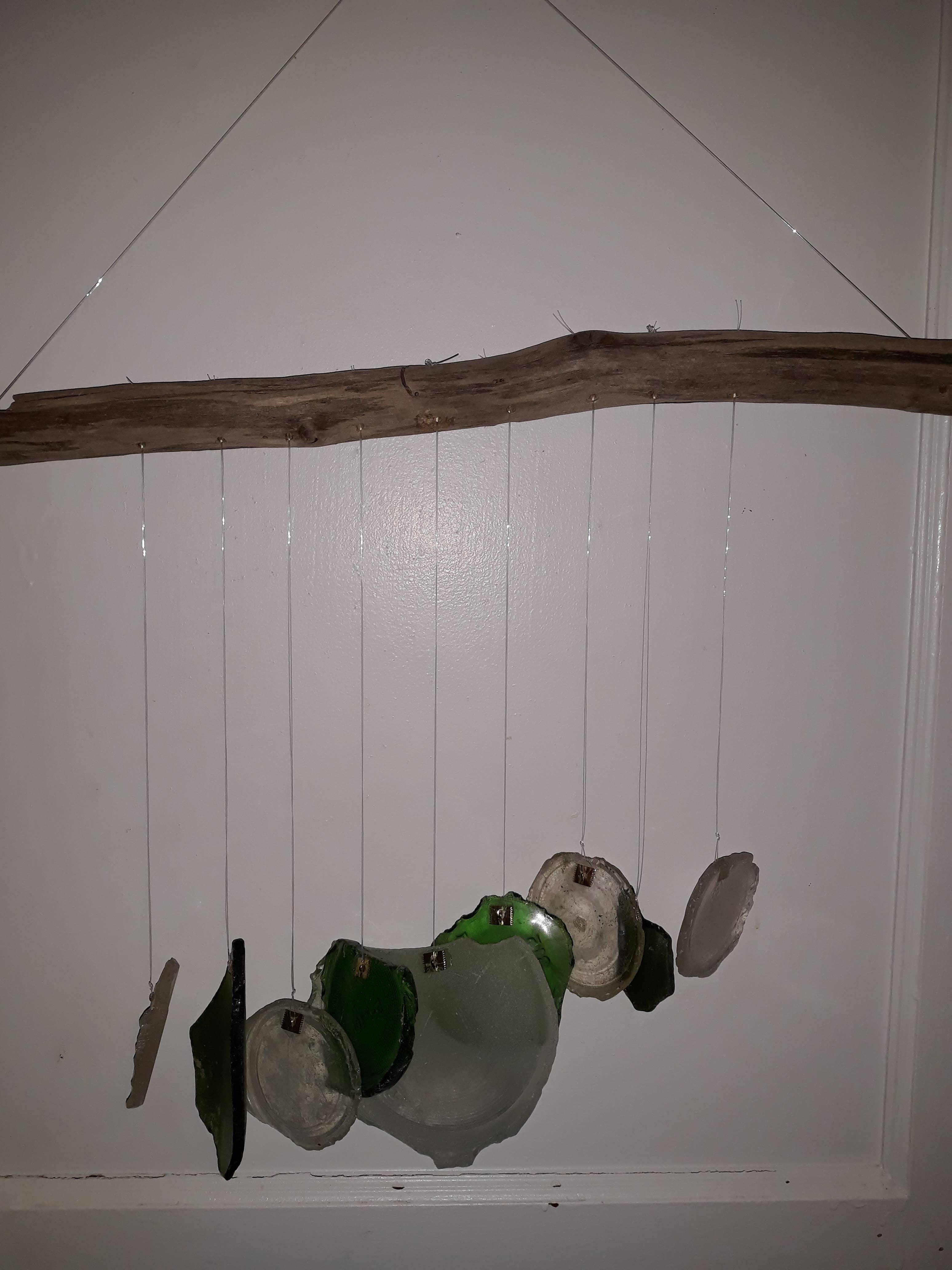 Dawna Anders Photography - Vendita all'ingrosso Campanelle a vento - Campanella eolica con legno di deriva e vetro marino6