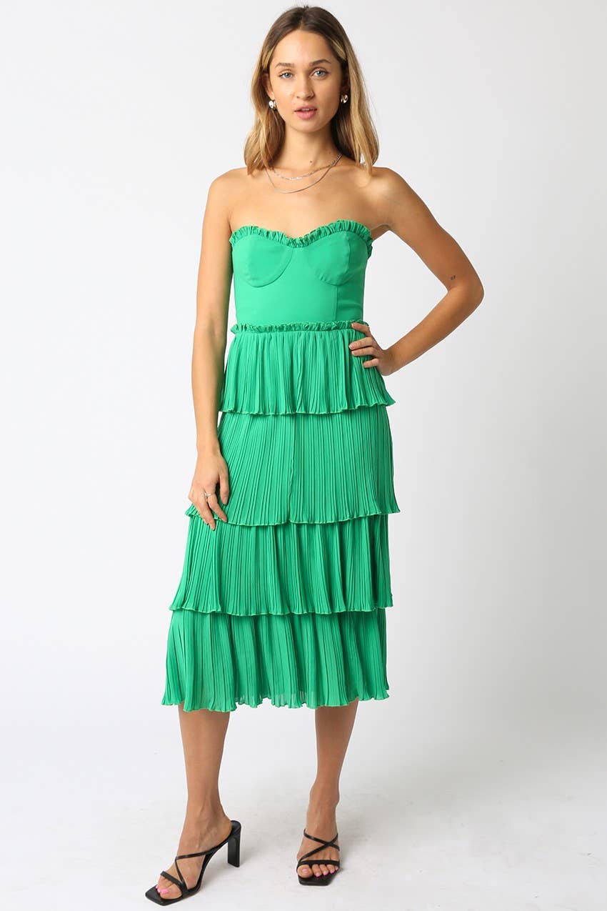 Olivaceous - Wholesale Dress - Women's - Veronica Dress7