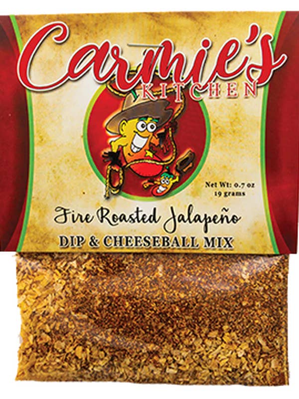 Fire Roasted Jalapeno Dip Mix for wholesale by Carmie's Kitchen