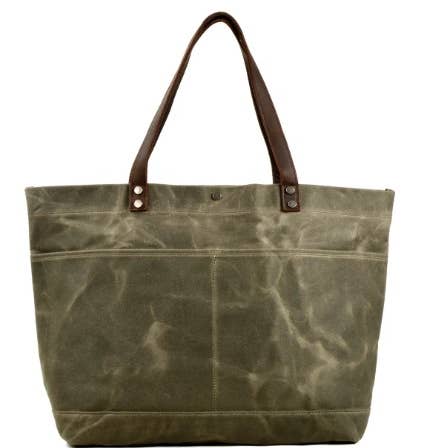 CUSTOMIZABLE Bredford WACO waxed canvas bag for wholesale by Unique Brand