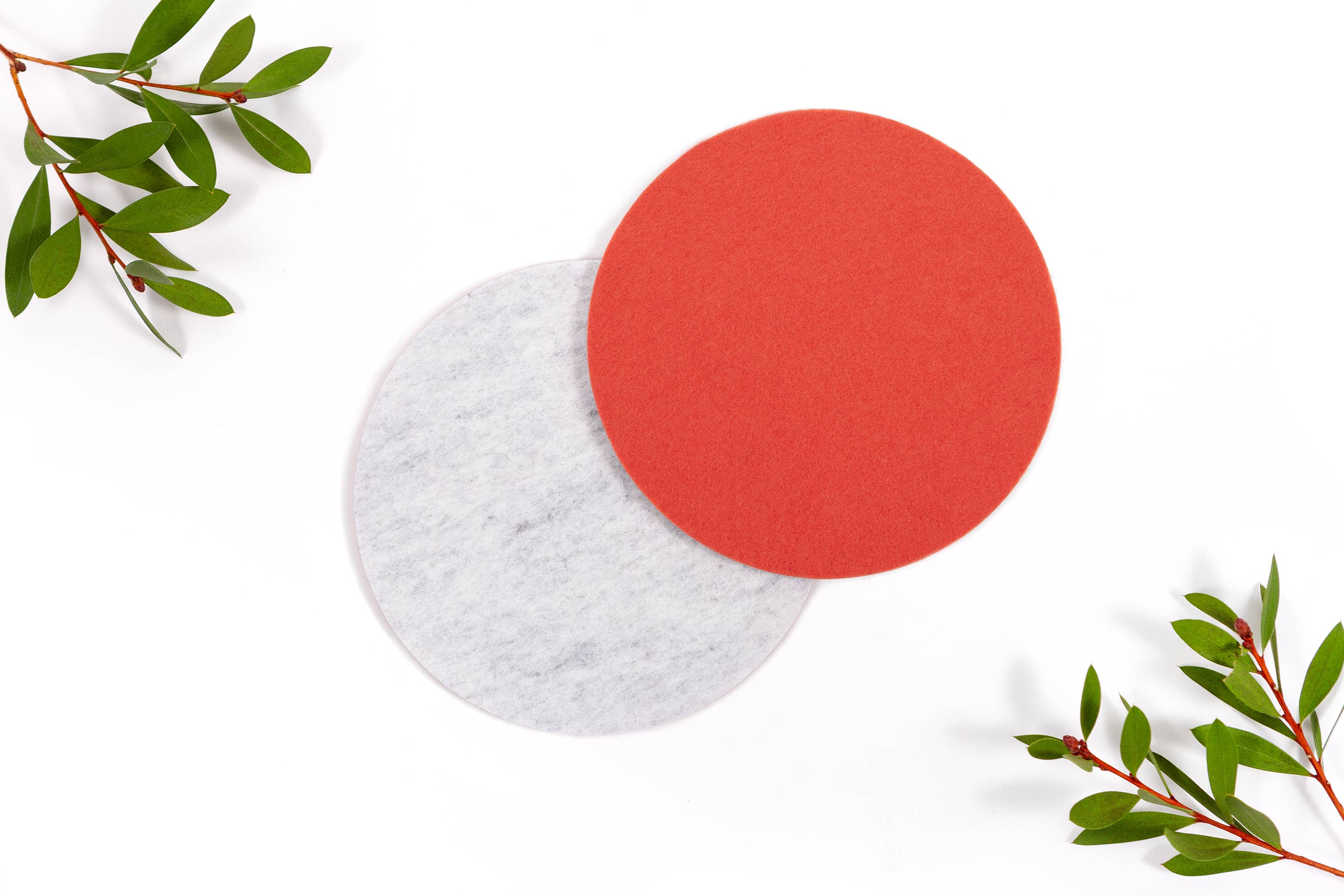 Studio 82° - Wholesale Trivet - Multi Colored Trivet 6" - Merino Wool Felt - Set of 212